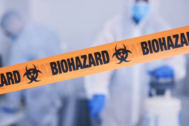 Professional Blood Cleanup technician working in Aurora, TX